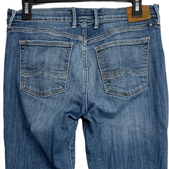 Lucky Brand Bootcut Jeans Women Size 4 Dark Blue Denim Sweet N Low Y2K Preppy - Picture 4 of 8